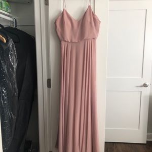 Jenny Yoo Inesse Dress (Color: Whipped Apricot)